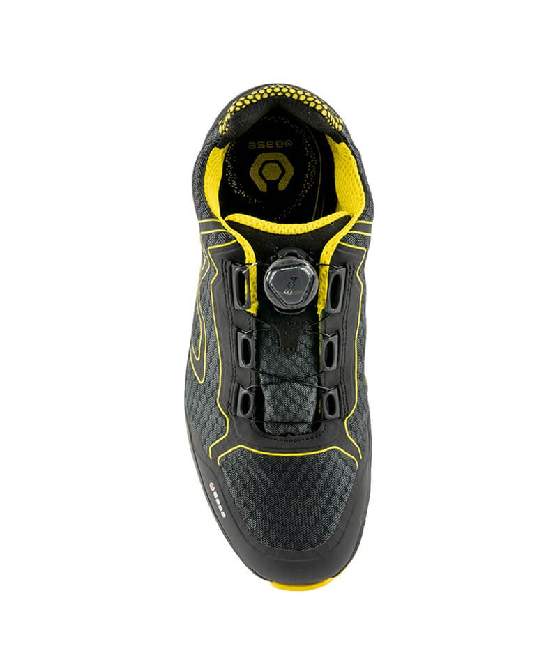 Sicherheitsschuh Base K - Rush S1P schwarz gelb