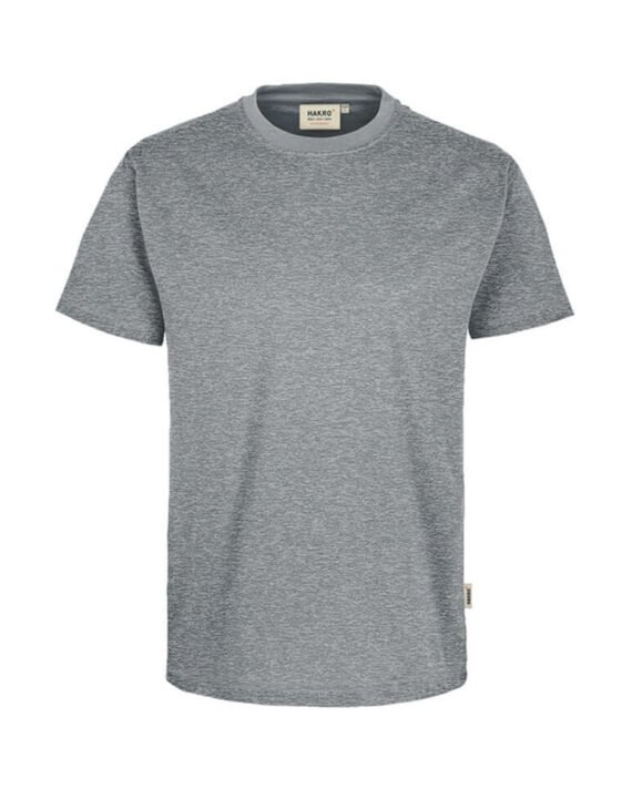 T-Shirt Hakro Performance grau meliert Herren 1.jpg