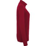 Sweatjacke Hakro Interlockjacke weinrot Damen 4.jpg