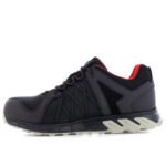 Reebok Sicherheitschuh IB1050 Trailgrip Safety Low mit Sicherheitsklasse S3 in schwarz rot Ansicht von links