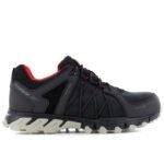 Reebok Sicherheitschuh IB1050 Trailgrip Safety Low mit Sicherheitsklasse S3 in schwarz rot Ansicht von rechts