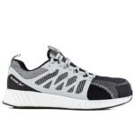 Reebok Sicherheitschuh IB1072 Fusion Flexweave Safety mit Sicherheitsklasse S1P in schwarz grau Ansicht von rechts