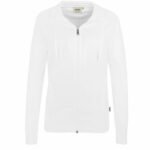 Sweatjacke Hakro College weiss Damen 1.jpg
