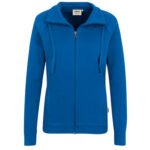 Sweatjacke Hakro College royalblau Damen 1.jpg