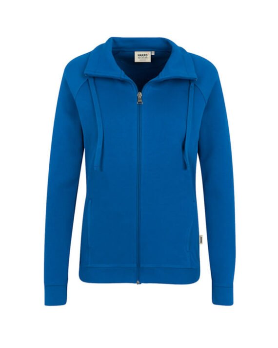Sweatjacke Hakro College royalblau Damen 1.jpg