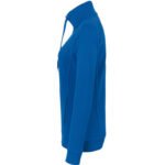 Sweatjacke Hakro College royalblau Damen 2.jpg