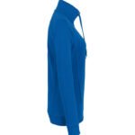 Sweatjacke Hakro College royalblau Damen 4.jpg