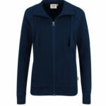 Sweatjacke Hakro College tinte Damen 1.jpg