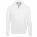 Sweatjacke Hakro College weiss Herren 1.jpg