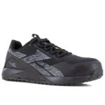 Reebok Sicherheitschuh IB3480 Nano X1 Adventure Safety mit Sicherheitsklasse S3S in schwarz Ansicht von schräg rechts