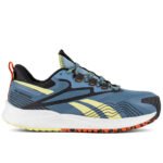 Reebok Sicherheitschuh IB3611 FE4 Adventure Safety mit Sicherheitsklasse S1PS in blau gelb Ansicht von rechts