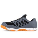 Reebok Sicherheitschuh IB4453 Speed TR Safety mit Sicherheitsklasse S1PS in grau orange Ansicht von links