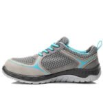Elten Sicherheitschuh 742341 Melli Damen in grau mit Sicherheitsklasse S1P Ansicht von links
