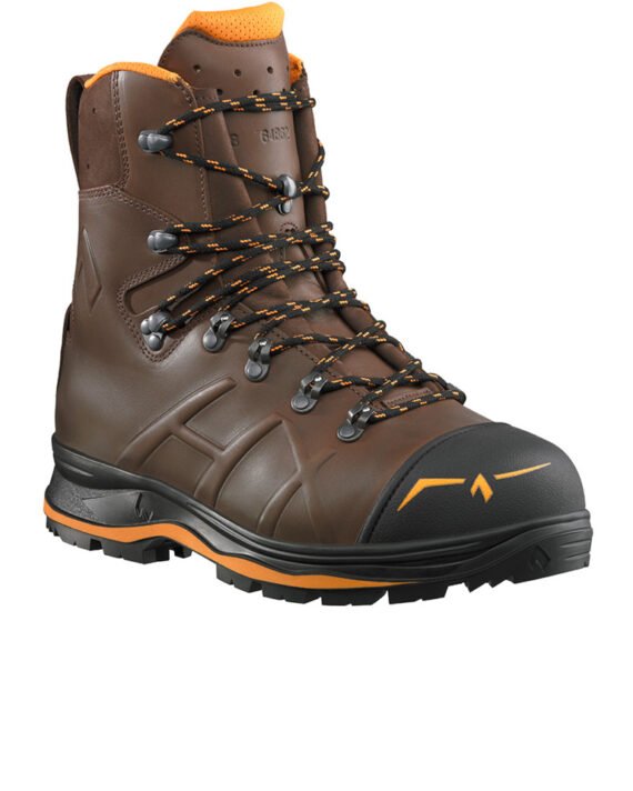 Haix-Sicherheitschuh-602018-Trekker-Mountain-braun-orange-S3-Ansicht-schraeg-rechts