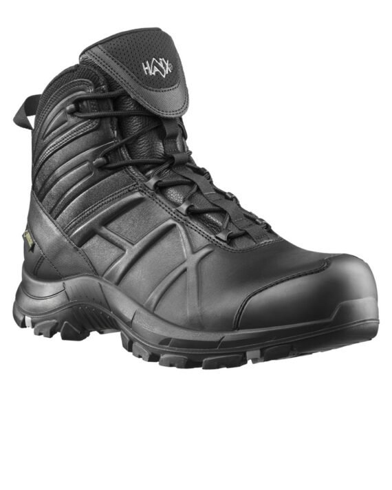 Haix-Sicherheitschuh-620005-Black-Eagle-safety-50-mid-schwarz-S3-Ansicht-schraeg-rechts