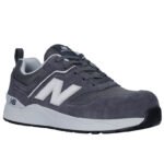 New Balance Sicherheitsschuh Elite Lite mit Sicherheitsklasse S1P in grau weiß Ansicht von schräg rechts
