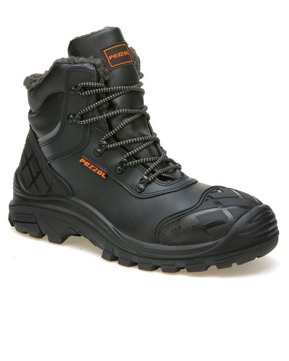 Pezzol-Sicherheitschuh-Tyhoon-S3-schwarz-Ansicht-schraeg-rechts