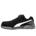 Puma-Sicherheitsschuh-Airtwist-Disc-Low-S3-schwarz-Herren-Seitenansicht links