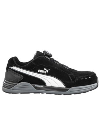 Puma-Sicherheitsschuh-Airtwist-Disc-Low-S3-schwarz-Herren-Seitenansicht rechts