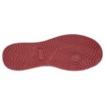 Puma-Sicherheitsschuh-Frontcourt-Mid-S3-schwarz-weiss-rot-für Damen und Herren-Sohlenansicht
