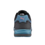 Puma-Sicherheitsschuh-Frontside-Low-S1P-schwarz-blau-Ansicht-hinten