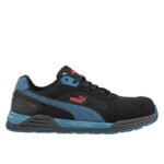 Puma-Sicherheitsschuh-Frontside-Low-S1P-schwarz-blau-Ansicht-rechts
