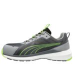 Puma-Sicherheitsschuh-Slide-Low-S1P-grau-gruen-Ansicht-links