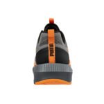 Puma-Sicherheitsschuh-Slide-Low-S1P-grau-orange-Damen und Herren-Rückansicht