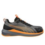 Puma-Sicherheitsschuh-Slide-Low-S1P-grau-orange-Damen und Herren-Seitenansicht rechts
