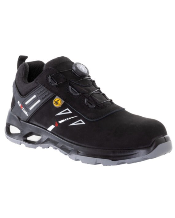 Santos-Sicherheitschuh-Fast-Ergo-schwarz-S3-Ansicht-schraeg-rechts