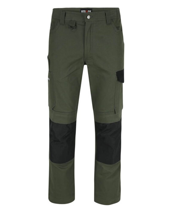 Herock-Arbeitshose-Dero-khaki-Ansicht-frontal