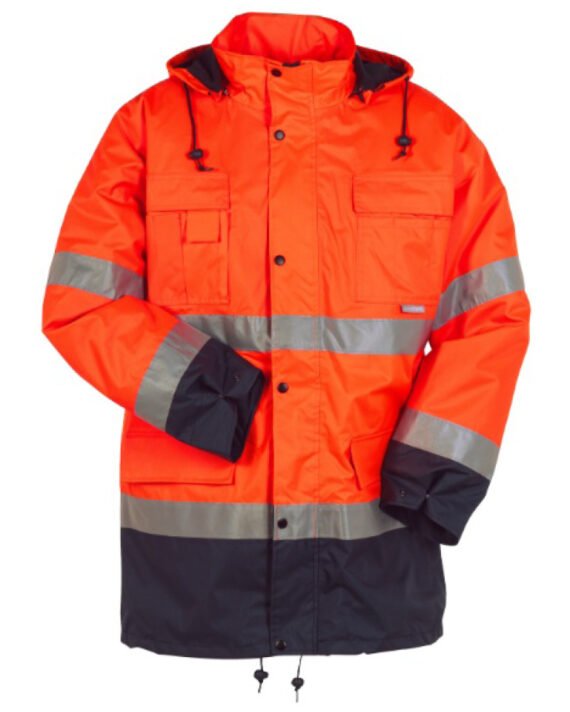 Planam-Parka-orange-vorne